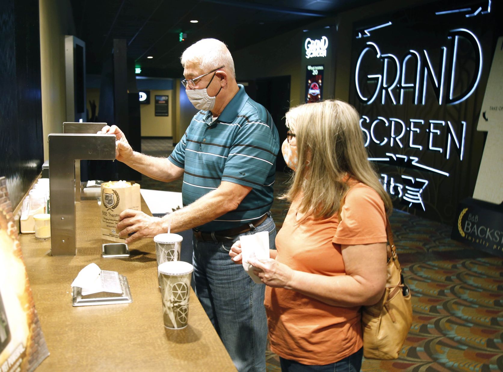 Do you have to wear a mask to the movies?